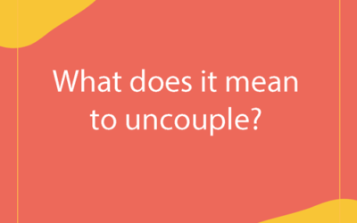 What does it mean to uncouple?